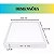 Luminária Plafon Led RGB Wifi Intel Quadra Sobre 18W - Imagem 5