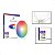 Luminária Painel Plafon Led RGB Wifi Inteligente Embutir 24W - Imagem 1