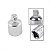 Adaptador para Soquete Cromo Vanádio 3/8"F X 1/4"M - Imagem 1