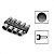 Kit Jogo 9 Soquetes de 5 A 13mm Parafusadeira Sextavado CR-V - Imagem 1