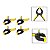Kit 4 Grampos Sargento Multiuso P/ Marceneiro 9 Pol. 225mm - Imagem 1
