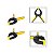Kit 2 Grampos Sargento Multiuso P/ Marceneiro 9 Pol. 225mm - Imagem 1