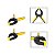 Kit 2 Grampos Sargento Multiuso P/ Marceneiro 4 Pol. 100mm - Imagem 1