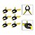 Kit 6 Grampos Sargento Multiuso P/ Marceneiro 3 Pol. 75mm - Imagem 1