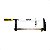 Kit 3 Grampos P Carpinteiro Tipo F Sargento 120x800mm 32 Pol - Imagem 2