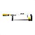 Kit 4 Grampos P/ Carpinteiro Tipo F Sargento 200x50mm 8 Pol - Imagem 2