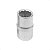 Soquete Estriado Encaixe 1/2 Pols CRV 13mm Aço Cromo Vanádio - Imagem 2