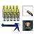 Kit 10 Cola Selante PU40 Uso Geral Branco c/Aplicador - Imagem 1