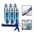 Kit 6 Silicone Neutro Incolor Uso Geral c/ aplicador - Imagem 1
