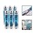 Kit 6 Silicone Neutro Incolor Transparente Tubo Uso Geral - Imagem 1