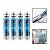 Kit 4 Silicone Neutro Incolor Transparente Tubo Uso Geral - Imagem 1
