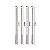 Jogo 4 Brocas SDS Plus 8x400 mm Aço Carbono Tungstênio - Imagem 2
