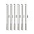 Jogo 6 Brocas SDS Plus 8x110 mm Aço Carbono Tungstênio - Imagem 2
