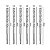 Jogo 6 Brocas SDS Plus 18x210 mm Aço Carbono Tungstênio - Imagem 2