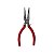 Alicate Bico 1/2 Meia Cana Isolado 6" - Imagem 3