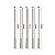 Jogo 5 Brocas SDS Plus 6X310 mm Aço Carbono Tungstênio - Imagem 2