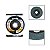 Flap Disc Disco 4.1/2" 115 mm Cônico Grão 80 - Imagem 1