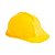 Capacete Segurança Aba Frontal Carneira Amarelo - Imagem 3