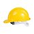 Capacete Segurança Aba Frontal Carneira Amarelo - Imagem 4