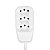 Extensão Elétrica 8 M Cabo PP 3 Tomadas 10A 250V Branco - Imagem 4