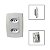 Tomada Dupla Monobloco 3 Pinos 10A 250V 4x2 Branco - Imagem 1