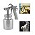 Pistola De Pintura Ar Direto Uso Geral Copo 1L Bico 1.3mm - Imagem 1