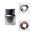 Soquete Estriado 1/2" 21mm Aço Cromo Vanádio - Imagem 1