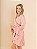 Robe com babados rosé - Imagem 1
