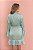 Robe com babados verde claro - Imagem 4