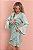 Robe com babados verde claro - Imagem 1