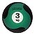Bola Medicine Ball O´Neal 03 kgs - Imagem 1