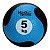 Medicine Ball Red Nose 05 kg - Imagem 1
