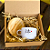 Kit Xicara Personalizada c/ Pires de madeira na Caixinha - Imagem 1