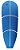 Deck Antiderrapante Stand Up Paddle Sup Azul 6 Partes Fresa Cruzada - Imagem 1