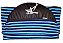 Capa Atoalhada Camisinha Prancha Surf Mini Long Longboard Funboard 8'4 Azul - Imagem 1