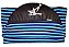 Capa Atoalhada Camisinha Prancha Surf Mini Long Longboard Funboard 8'8 Azul - Imagem 1