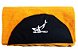 Capa Atoalhada Camisinha Prancha Surf Long Longboard 9'2 Mescla Laranja e Amarelo - Imagem 1