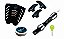 Deck Prancha Surf+ Leash +jogo Quilhas M5+ Parafina+chavinha - Kit Surf 1 - Imagem 1