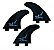 Fita Cinta Rack + Jogo De Quilhas Tri GF1 + Chavinha Quilha - Kit Surf 13 - Imagem 2