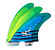 Triquilha GF2 Honey Comb E Fibra Modelo Large Média Cod.7 - Imagem 2