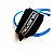 Leash Longboard / Stand Up Paddle Rotor 6,5 mm. x 10' Azul Sólido - Imagem 3