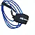 Leash Espiral Stand Up Paddle 6,5 mm. x 10' Azul Cristal - Imagem 3