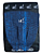 Deck Antiderrapante Para Prancha De Surf K4 Azul e Preto Camuflado - Imagem 1