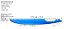 PRANCHA GUEPRO MINI FUNBOARD SOFT 5'8" AZUL - Imagem 4