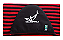 Capa Atoalhada Camisinha Prancha Surf 6'1" Vermelho e Preto - Imagem 1