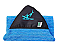 Capa Atoalhada Camisinha Prancha Surf Long Longboard 9'2 Azul Wave - Imagem 12