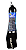 Leash Extreme Serie Big Wave Duplo Rotor 8 Mm X 7' Preto - Imagem 4
