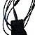 Leash Competition Serie Duplo Rotor 5mm X 10' Panturrilha Preto - Imagem 7