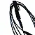 Leash Competition Serie Duplo Rotor 5mm X 10' Panturrilha Preto - Imagem 5