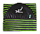Capa Atoalhada Camisinha Prancha Surf Long Longboard 9'2" Verde, Cinza e Preto - Imagem 1
